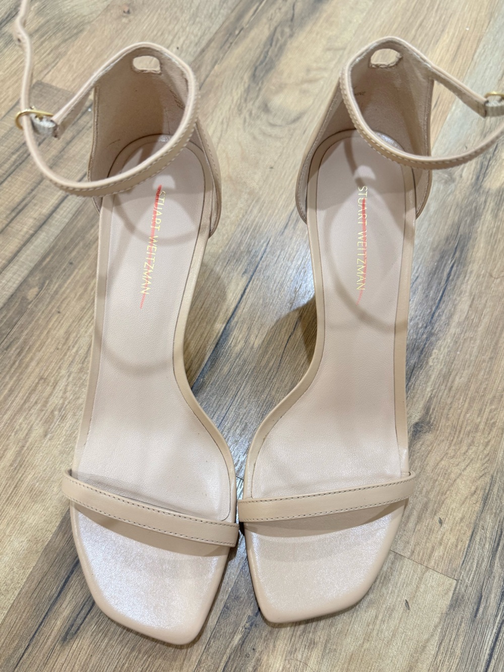 Stuart Weitzman Amelina 75 Ankle Strap Sandals